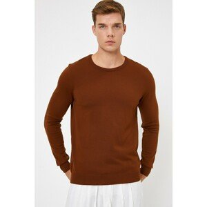 Koton Men's Crew Neck Knitwear Sweater