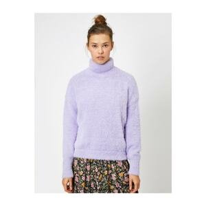 Koton Women's Purple Sweater