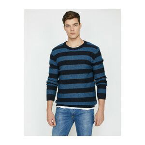 Koton Striped Knitwear Sweater