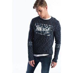 Koton Men's Navy Blue Sweater