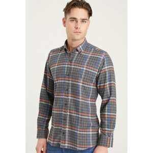 G700 DEWBERRY MEN'S SHIRT-DARK ANTHRACIC