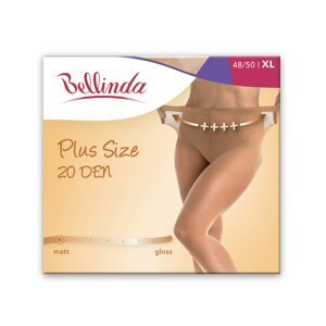 Bellinda 
PLUS SIZE 20 DEN - Pančuchové nohavice pre nadmerné veľkosti - almond