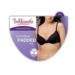 Bellinda PADDED BRA - Dámska hladká vystužená podprsenka - čierna