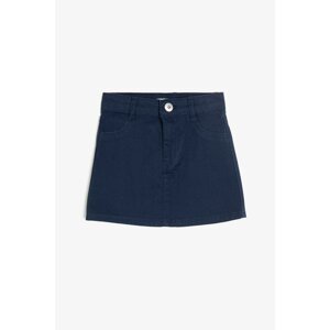 Koton Skirt - Navy blue - Mini