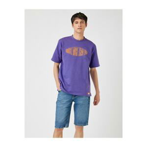 Koton T-Shirt - Purple - Regular