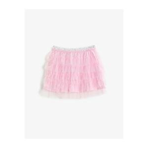 Koton Frilly Waist Elastic Skirt