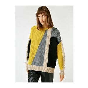 Koton Women's Yellow Sweater