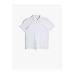 Koton Polo T-shirt - White - Regular fit