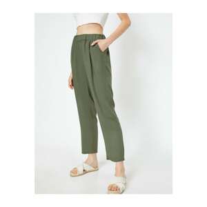 Koton Normal Waist Comfortable Cut Trousers