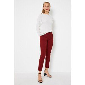 Koton Women's Claret Red Pants