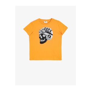 Koton Boy's Orange T-Shirt