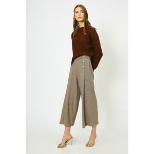 Koton Women's Brown Trousers