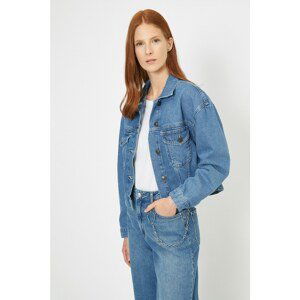 Koton Women's Mid Indigo Jacket