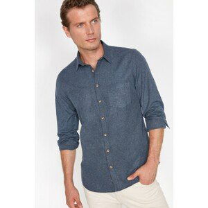 Koton Men's Blue Shirt