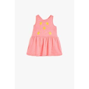 Koton Neon Pink Baby Girl Dress