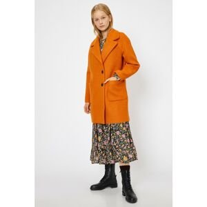 Koton Women's Orange Coat
