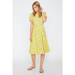 Koton Women's Yellow Dress