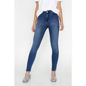Koton Women's Blue Slim Fit Jeans
