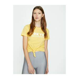 Koton Letter Printed T-shirt