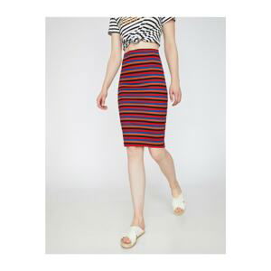 Koton Skirt - Red - Midi