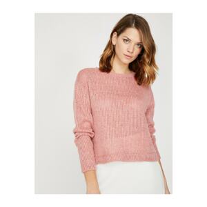 Koton Women's Pink Sweater