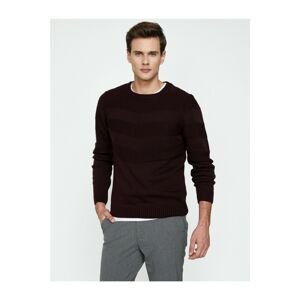 Koton Sweater - Burgundy - Regular