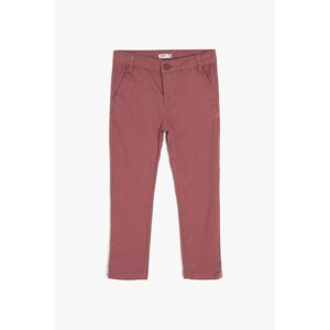 Koton Pink Boy's Pocket Detailed Trousers