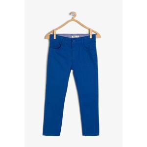 Koton Blue Boy's Pocket Detailed Trousers