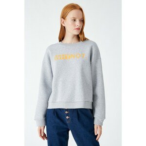 Koton Women's Gray Sweatshirt