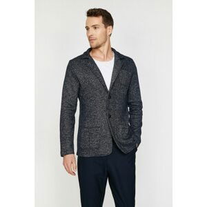 Koton Men's Blue Cardigan