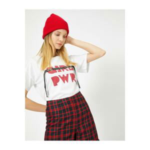 Koton Letter Printed T-shirt