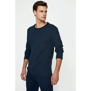 Koton Men's Navy Blue Sweater