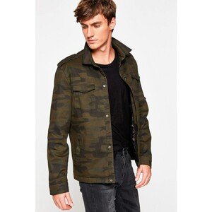 Koton Men's Green Patterned Coat