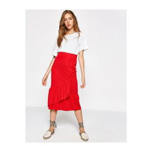 Koton Women's Red Skirt