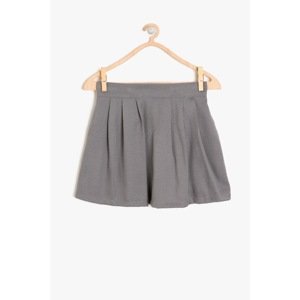 Koton Gray Girl Normal Waist Skirt