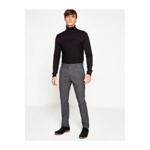 Koton Men's Gray Normal Waist Trousers