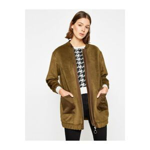 Koton Women's Green Coat