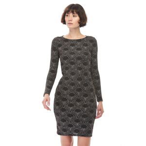 Koton Women's Brown Patterned Dress