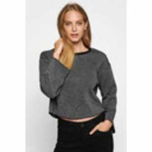 Koton Women's Gray Patterned Sweater