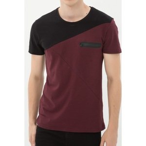 Koton Men's Claret Red T-Shirt