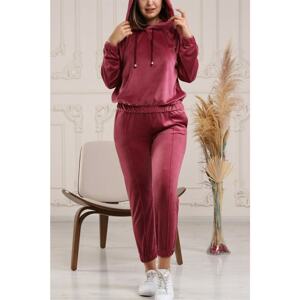 Z9999 DEWBERRY WOMEN'S TRACKSUIT TEAM-BURGUNDY