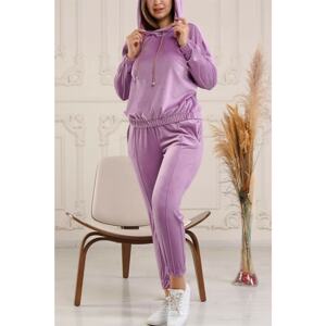 Z9999 DEWBERRY WOMEN'S TRACKSUIT-LİLA