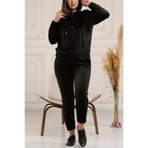 Z9999 DEWBERRY WOMEN'S TRACKSUIT TEAM-BLACK