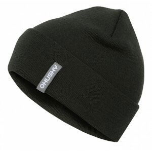 Men's merino beanie HUSKY Merhat 1 khaki