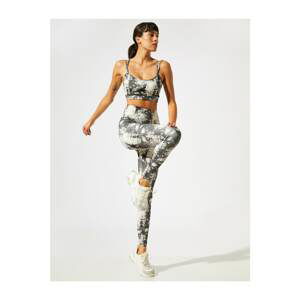 Koton Printed High Waist Leggings