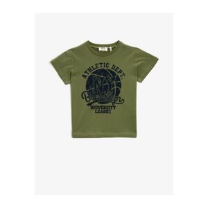 Koton Printed T-Shirt Crew Neck Cotton