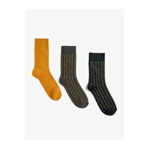 Koton Patterned Men's Socks 3 Pack