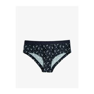 Koton Floral Patterned Panties Cotton