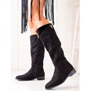 TRENDI ELEGANT SUEDE BOOTS