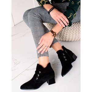 LOW HEELED ANKLE BOOTS SERGIO LEONE